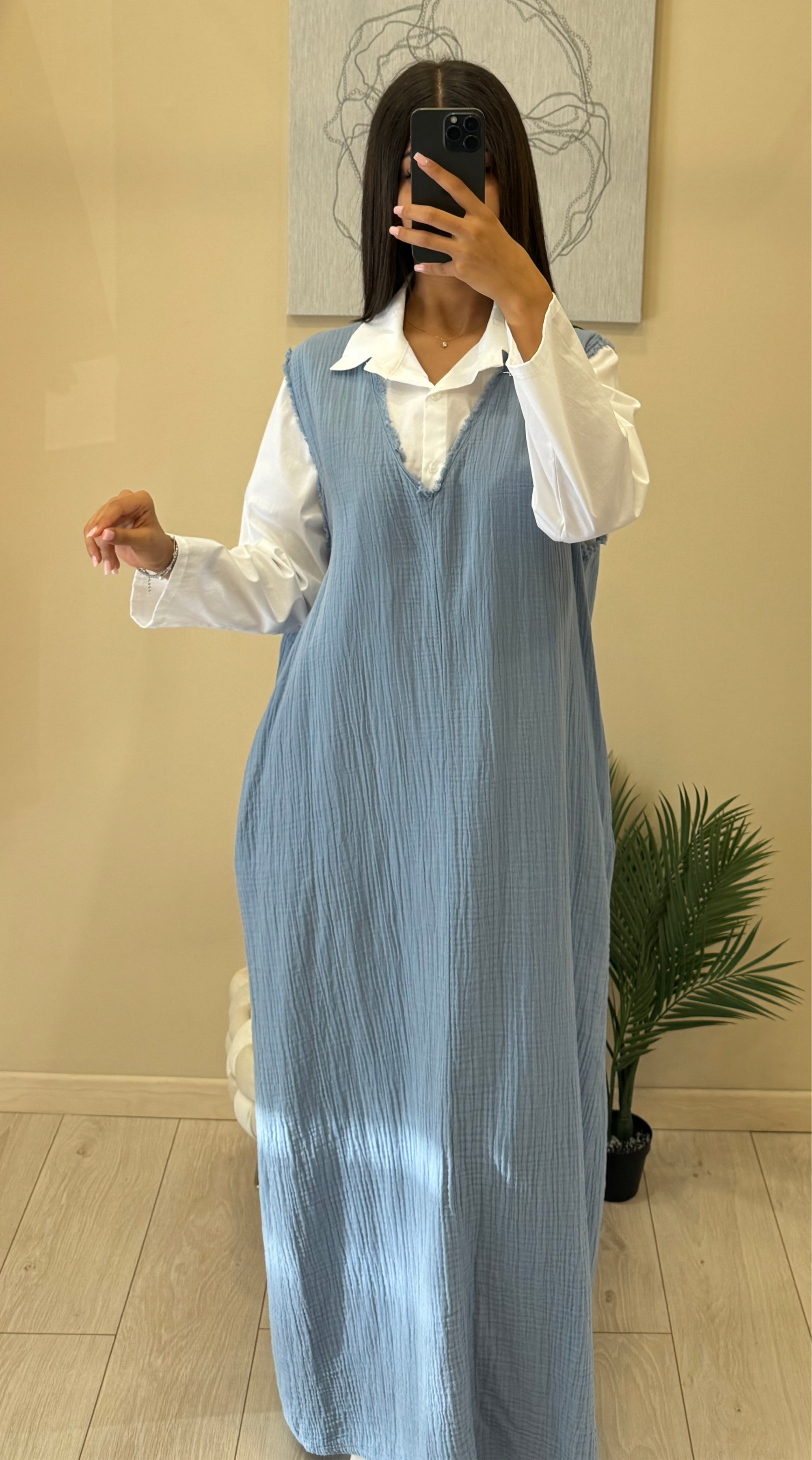 Vestito Dana | Azzurro