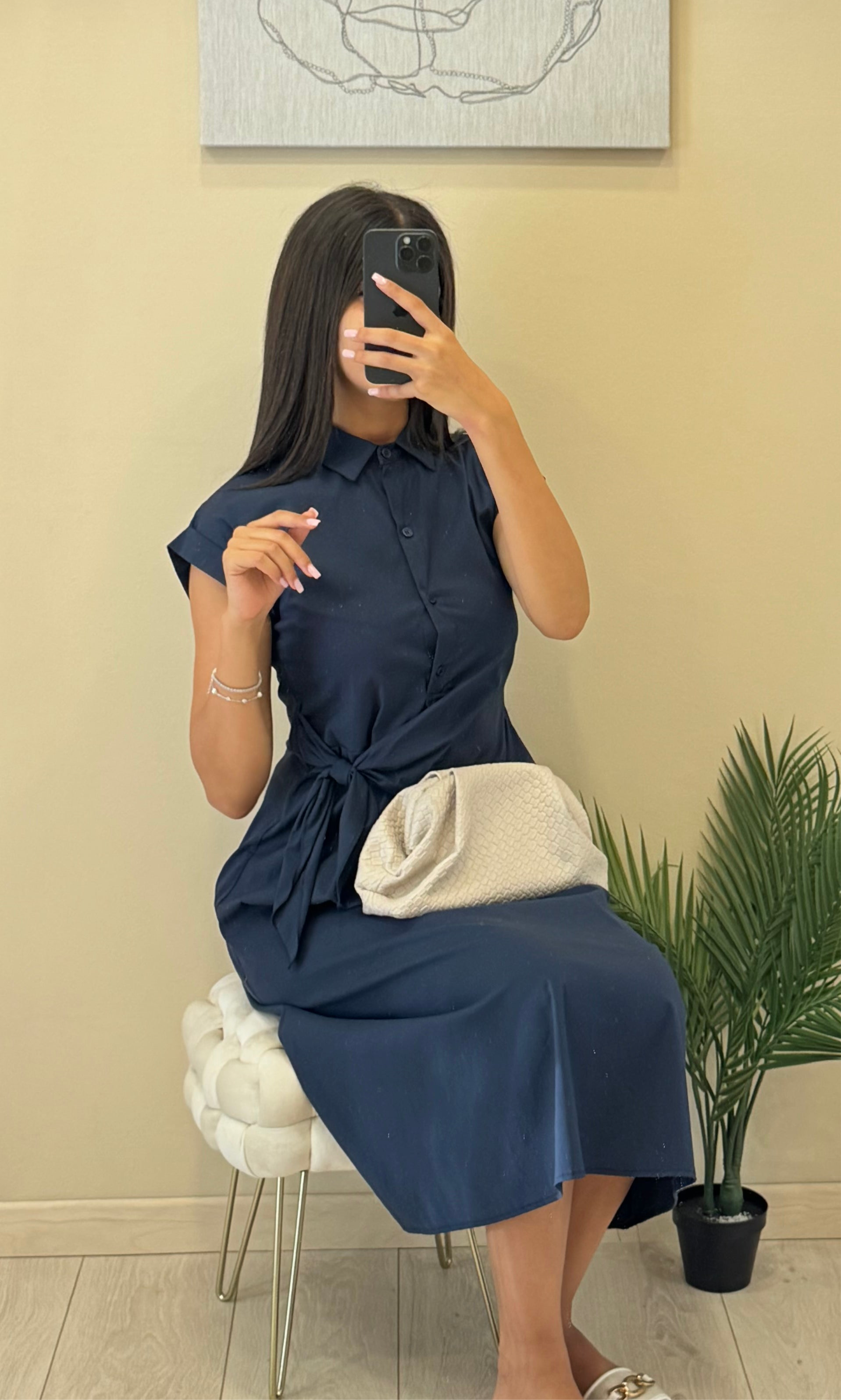Vestito Nayla | Blu notte