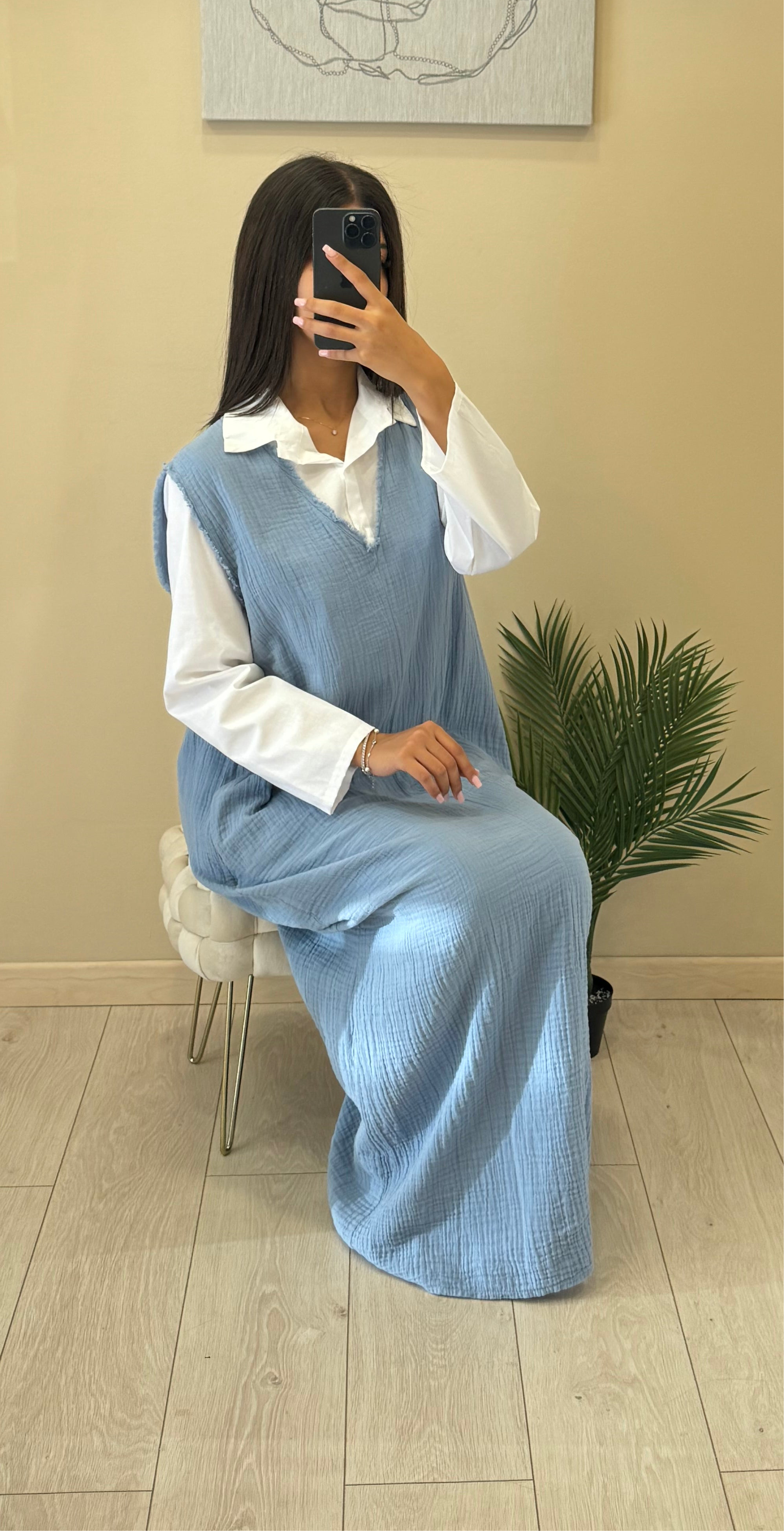 Vestito Dana | Azzurro